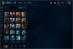 CONTA SMURF PLATINA 1 - League of Legends LOL