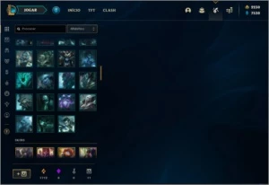 CONTA SMURF PLATINA 1 - League of Legends LOL