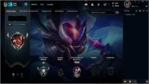 Conta Lol prata 3, 113 skins, quase todos os campeões. - League of Legends