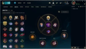 Conta Lol prata 3, 113 skins, quase todos os campeões. - League of Legends