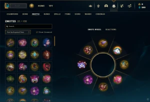 Esmeralda 4 com 42 Champs e 7 Skins - League of Legends LOL