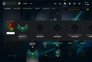 Esmeralda 4 com 42 Champs e 7 Skins - League of Legends LOL