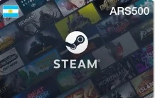 Steam Wallet Code ARS 500 - Gift Cards