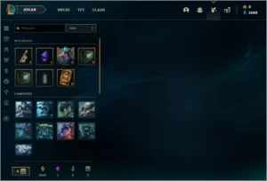 Conta League of Legends de 2017, bom MMR. LOL