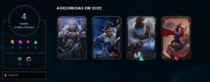 Conta lol lvl 35 na md10 - League of Legends