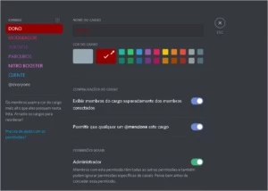 LOJA SERVIDOR DISCORD
