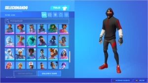 acc fort 91 skins (ikonik) passe da 4 e outros - Fortnite