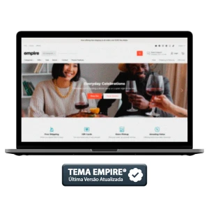 Tema Empire Shopify Atualizado + Chave de Ativaçao - Outros