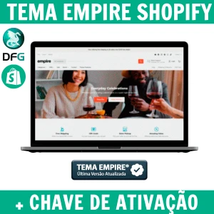 Tema Empire Shopify Atualizado + Chave de Ativaçao - Outros