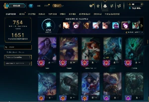 Prata 3 com TODOS os champs e 191 Skins ( MONO SUP ) - League of Legends LOL