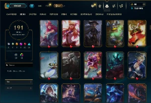 Prata 3 com TODOS os champs e 191 Skins ( MONO SUP ) - League of Legends LOL