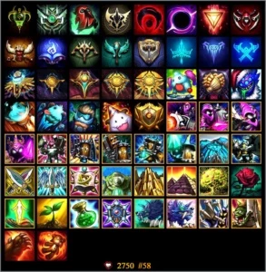 Acc platina 5, todos os champs.+ 20 pag de runas - League of Legends LOL