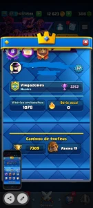 Conta clash royale