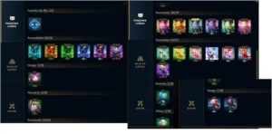 Conta com skins no Lol , Tft , Valorant - League of Legends