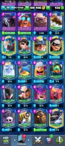 Vendo Conta De Clash Royale Com 104 Cartas Lendária