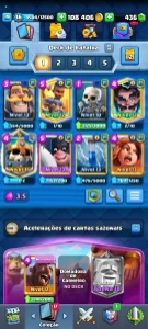 Vendo Conta De Clash Royale Com 104 Cartas Lendária