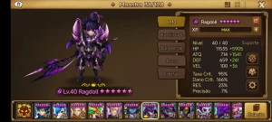 Conta do Summoners War lev 30