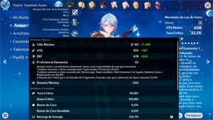 AR55 HUTAO, AYATO + FUTSU, ITTO, KOKOMI, JEAN C1, QIQI, MONA - Genshin Impact