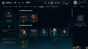 Conta Lol Platina 1, 227 Skins, Todos Os Campeões, 128K Ea - League of Legends
