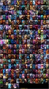 ACC League Of Legends, 318 Skins LOL