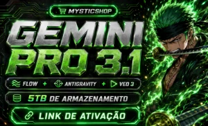 Gemini Pro + Flow + Veo 3 - 18 Meses | 30 Dias De Garantia - Inteligência Artificial