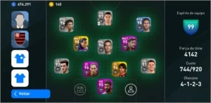 Conta no Pés Mobile - Com Messi e Cristiano Ronaldo. - Outros
