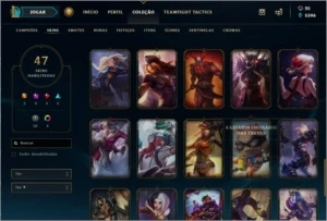 Vendo Conta league of legends platina4 LOL