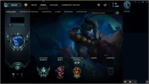 Vendo Conta league of legends platina4 LOL