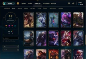 Vendo Conta league of legends platina4 LOL