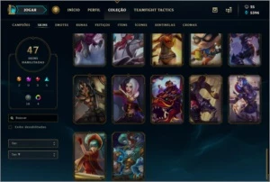 Vendo Conta league of legends platina4 LOL