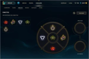 CONTA PLATINA 3, 10 GEMAS, 117 SKINS + CONTA NO PBE. - League of Legends LOL