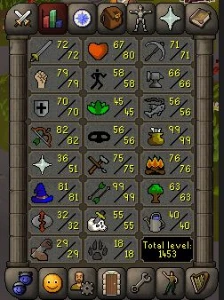 Conta Runescape kit game RS