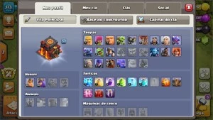 CONTA CV 10 FULL CLASH OF CLANS