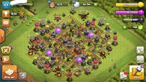 CONTA CV 10 FULL CLASH OF CLANS
