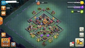 CONTA CV 10 FULL CLASH OF CLANS