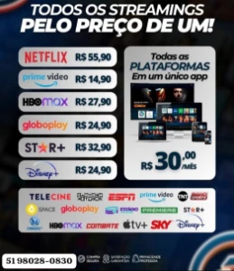 Tv por internet - Assinaturas e Premium
