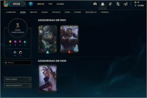 conta mestre 60%wr - League of Legends LOL