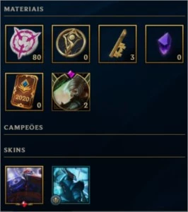conta mestre 60%wr - League of Legends LOL