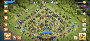 Clash of clans CV/TH 13