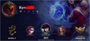 Conta Bronze 1 - League of Legends LOL