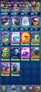 Conta Clash Royale NV 13