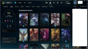 Conta ouro 2 - League of Legends LOL