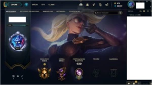 Conta ouro 2 - League of Legends LOL