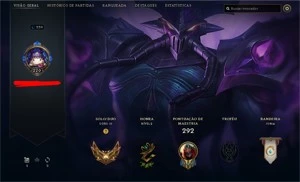 Conta g2 com 5k Essências Laranja, 21 chaves e skins raras. - League of Legends LOL