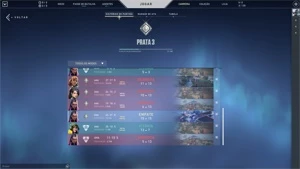 CONTA DE VALORANT (MMR PRATA/OURO)