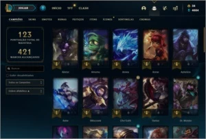 VENDA DE CONTA PLATINA - League of Legends LOL