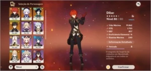 Zhongli / Venti / Diluc / Qiqi/ Jean / Espada de Jade - Genshin Impact