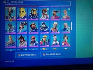 Conta Fortinite 133 Skins - Fortnite