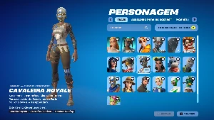 🔥 Conta Fortnite OG | Season 2 | Cavaleira Royal + AG Elite - Epic Games