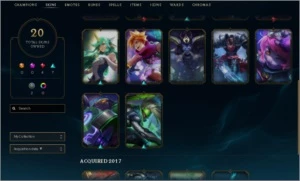 CONTA PLATINA 3 SOLO/DUO - 60 CAMPEÃO E VARIAS SKINS - League of Legends LOL